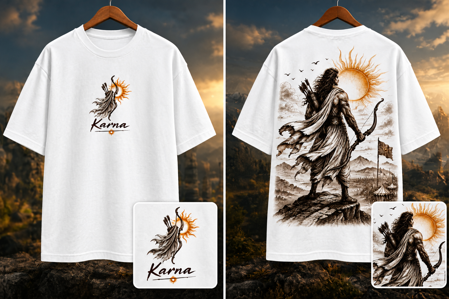 Karna white T shirt